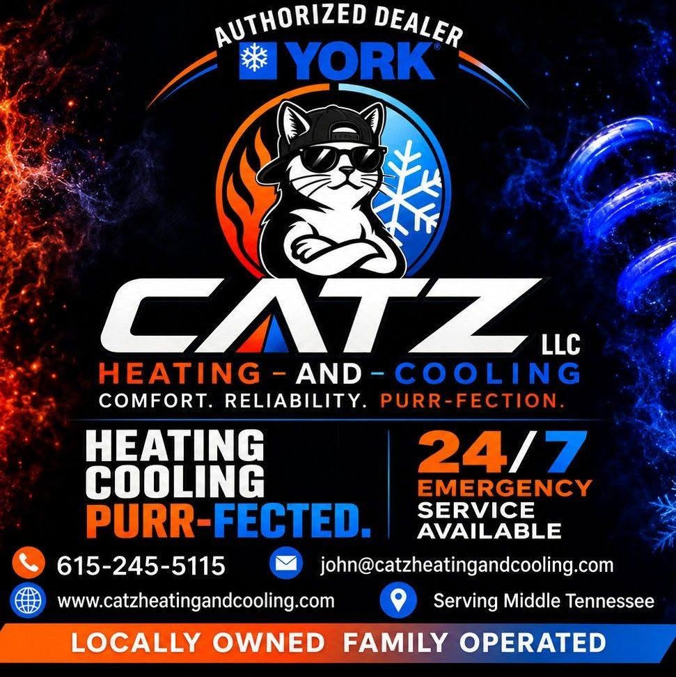 Original CATZ Heating and Cooling artwork