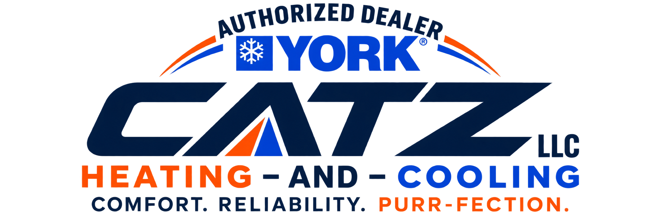 CATZ LLC Heating and Cooling. YORK Authorized Dealer. Comfort. Reliability. Purr-fection.
